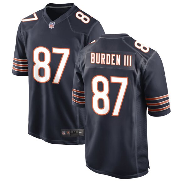 Mens Youths Kids Womens Luther Burden III Stitched Navy Jersey